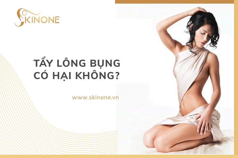 Tẩy lông bụng có hại không? Phương pháp nào hiệu quả?